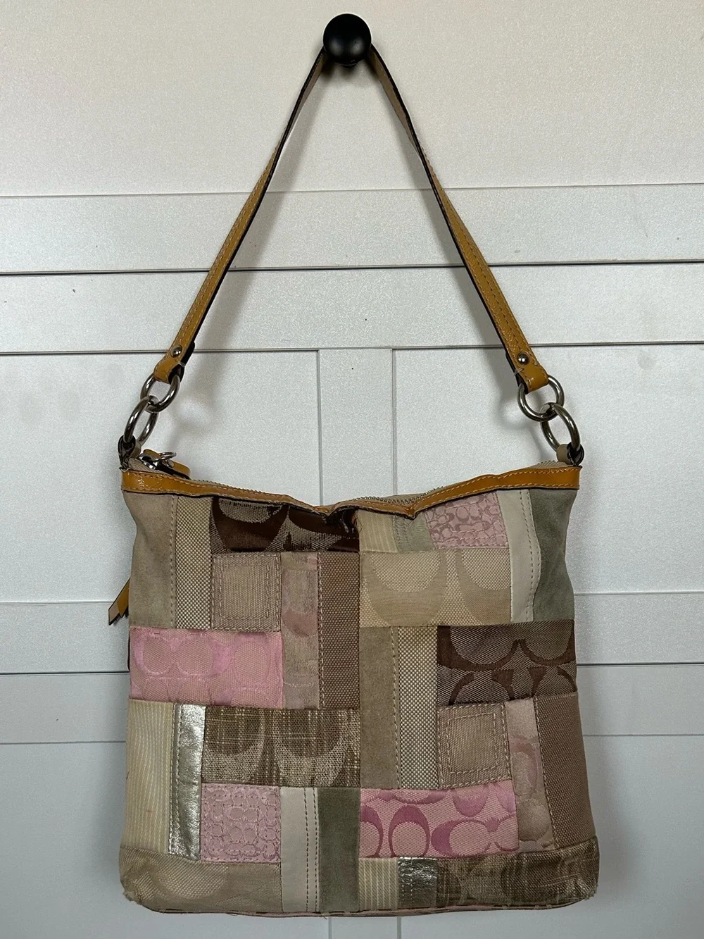 Coach Pink Patchwork Bag | COACH F13723